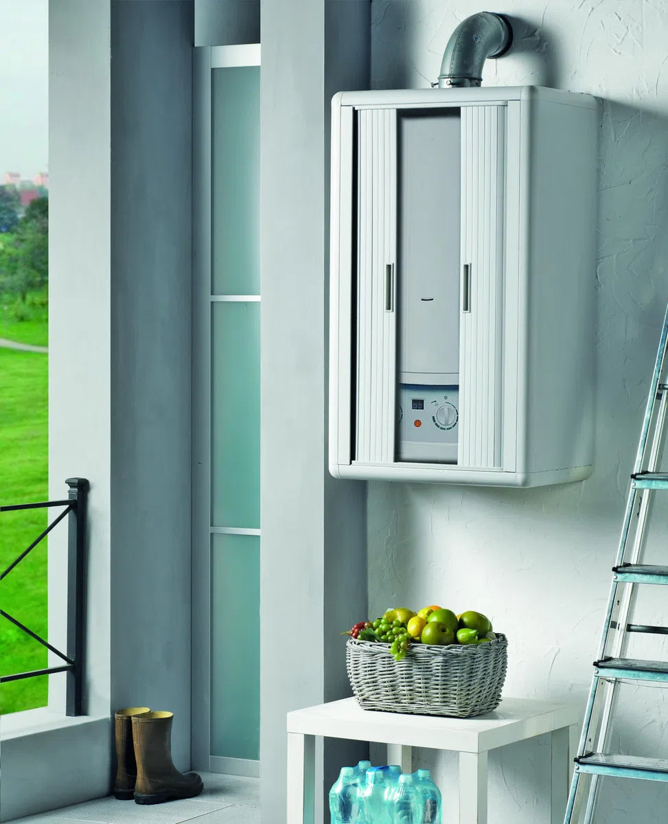 Mobile di protezione per caldaia Easy Roll, rif. M282749, colore: grigio