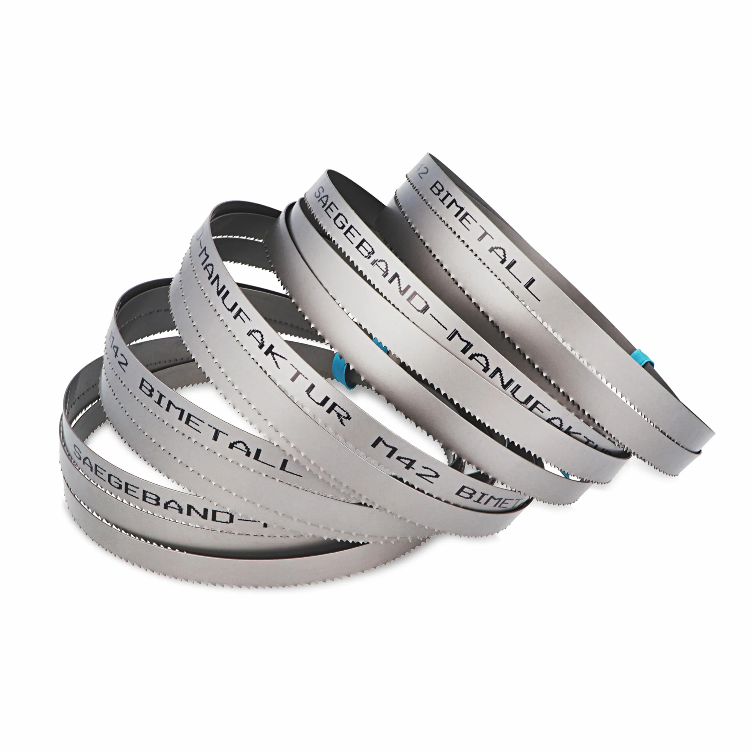 5x lame a nastro M42 HSS bimetalliche Premium 1440 x 13 x 0,65 mm con 10/14 denti per pollice (TPI) - per taglio di metallo, acciaio, alluminio, metalli non ferrosi e leghe leggere