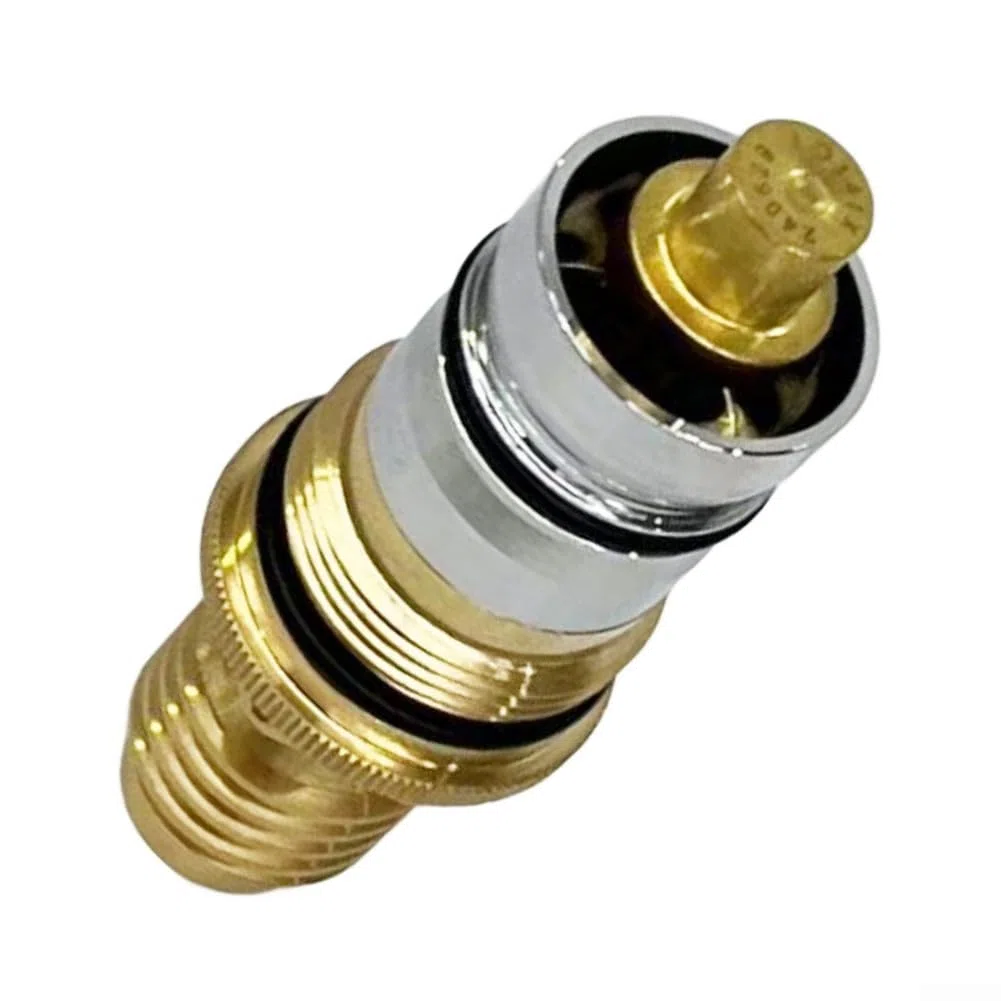 Ricambio per GROHE, termostato cartuccia compatta 1/2 pollici in ottone e acciaio inox, per miscelatore termostatico Grohtherm 1000/3000 e Automatic 2000, 47439000