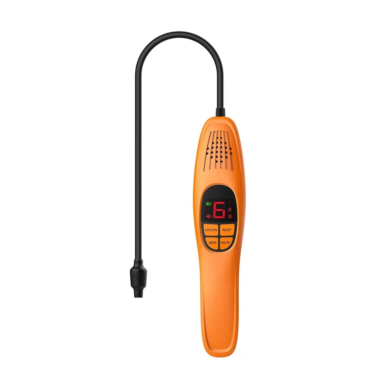 Elitech Rilevatore Portatile di Perdite di Gas Refrigerante con Diodo Riscaldato, Verifica Tutti Gli Alogeni R32 R410A R134A R404 ecc. per Condizionatori LD-100+