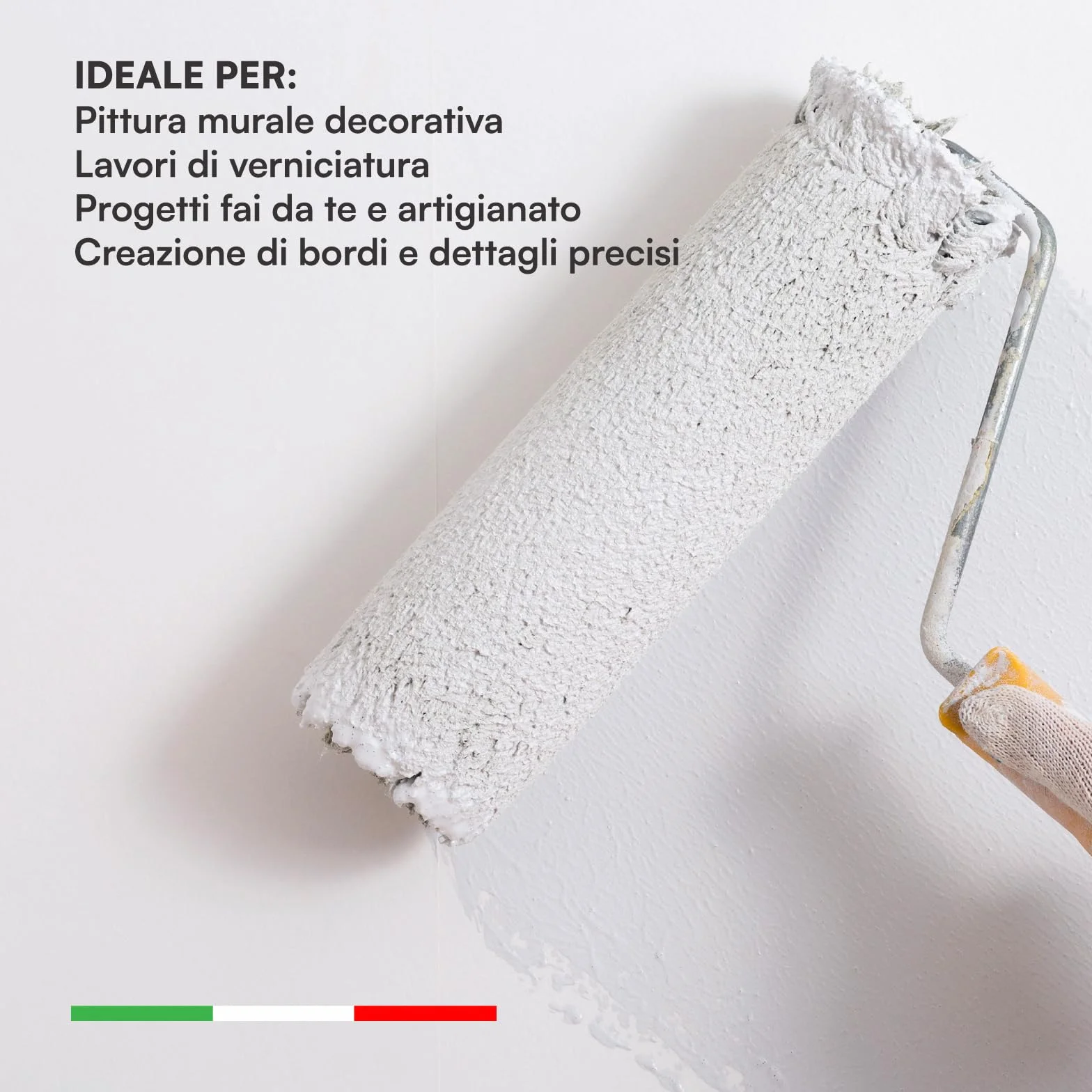 DNK TRADE Nastro Carta 36 pezzi 50x50 - Nastro Adesivo di Carta per Pittura, Imbiancatura e Mascheratura (50x50)