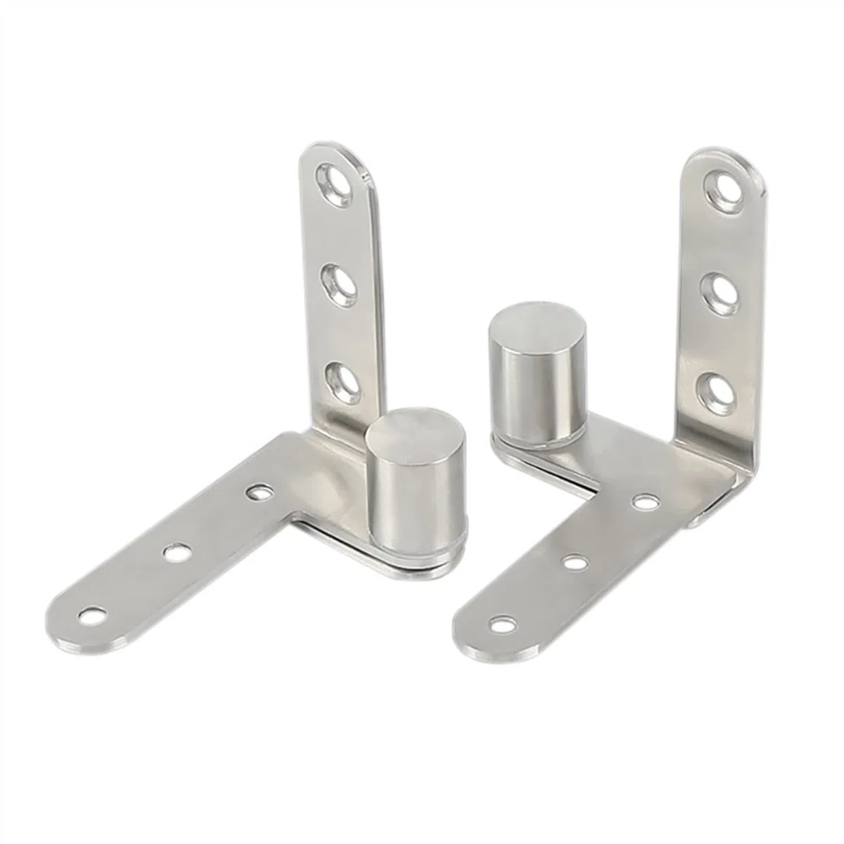 Cerniere 2Pcs Cerniera Dell'albero Della Porta In Acciaio Inox Porta Di Legno Su Imbottiture Posizionamento Albero Rotante Cerniera Nascosta Cerniera Dell'albero Della Porta Invisibile