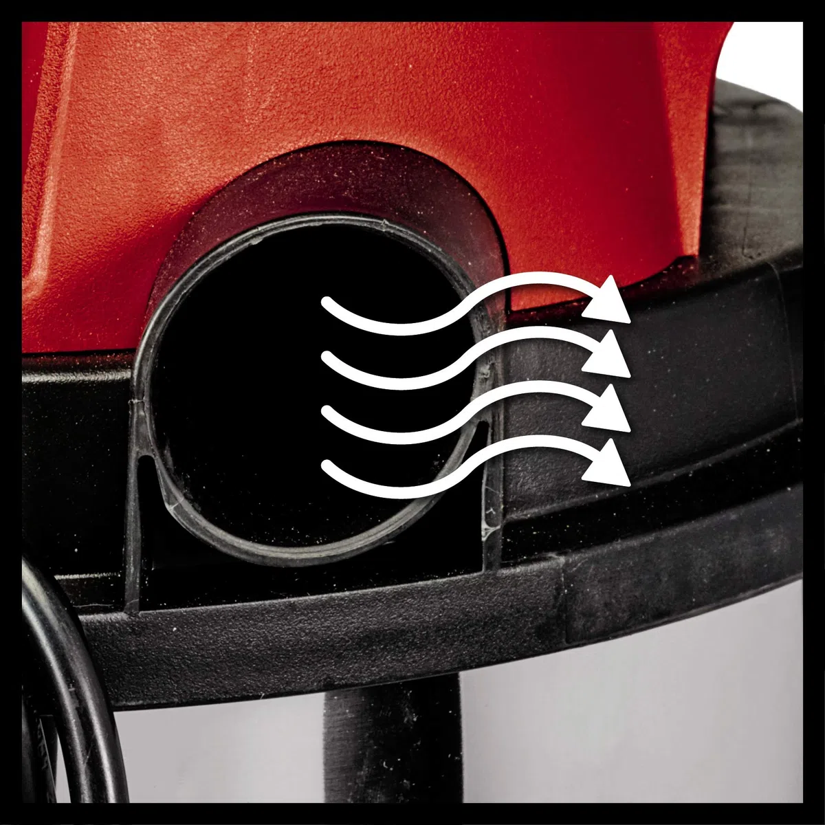 Einhell TC-VC 1815 S Bidone aspira solidi e liquidi( (1250 W, depressione 180 mbar, vano 15 l)