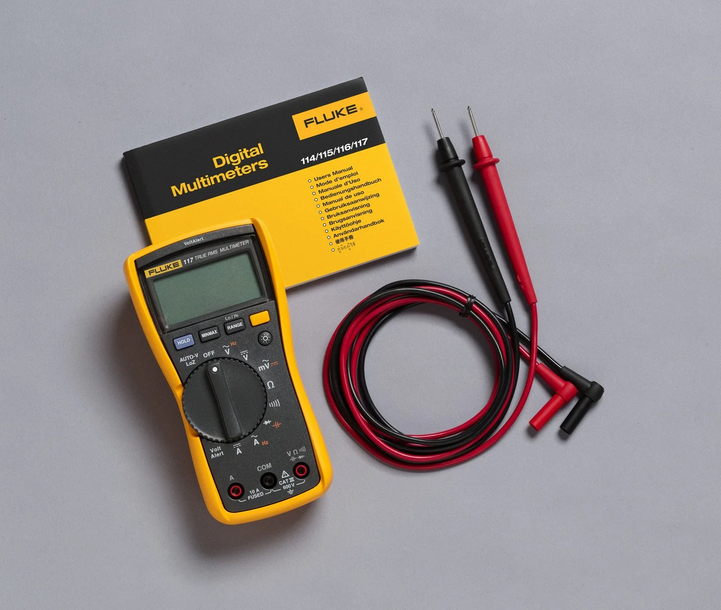 Fluke 117 Multimetro per elettricisti con rivelatore di tensione senza contatto